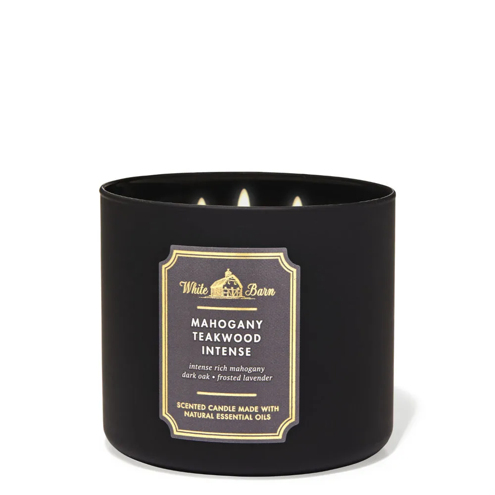 Bath & Body Works Mahogany Teakwood intense 3-Wick Candle