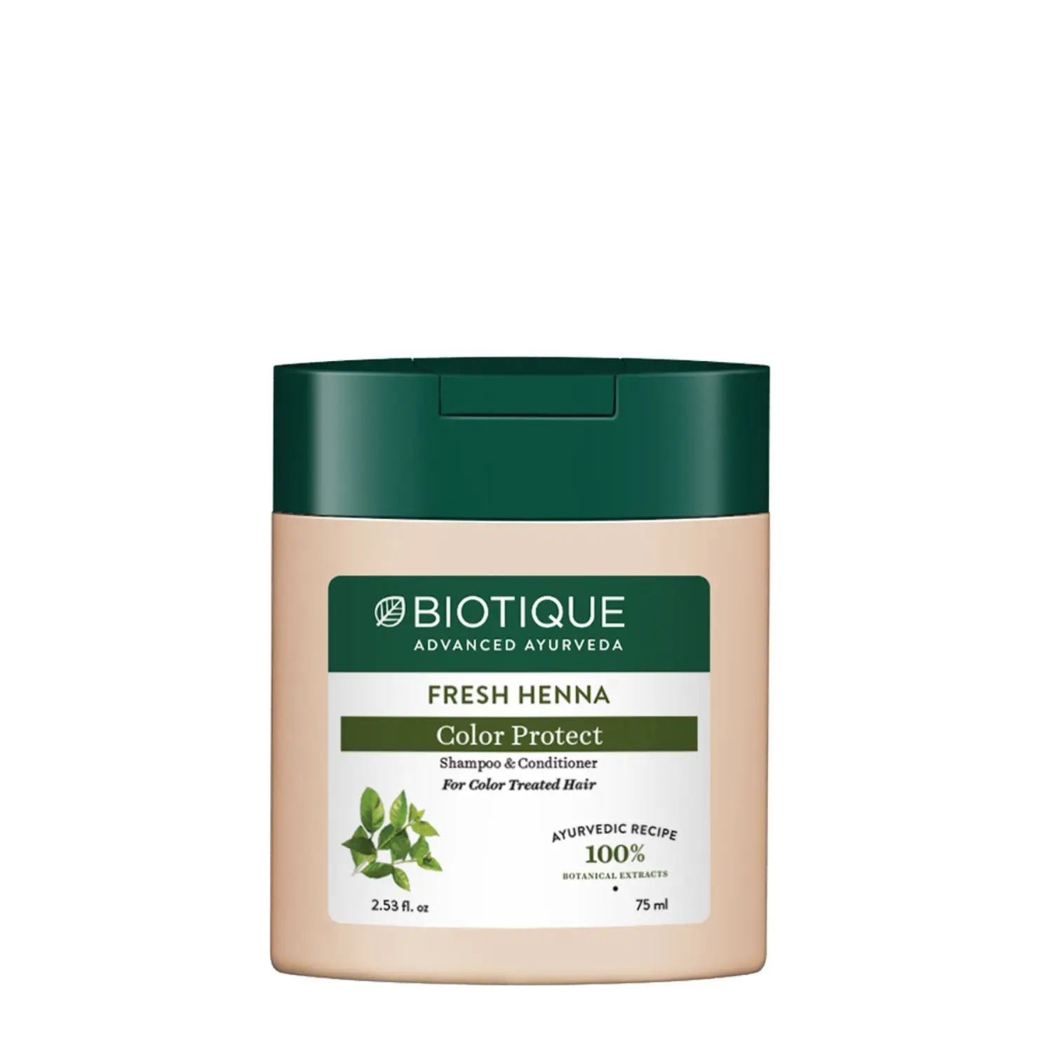 Biotique Fresh Henna Colour Protect Shampoo with Conditioner 75ml