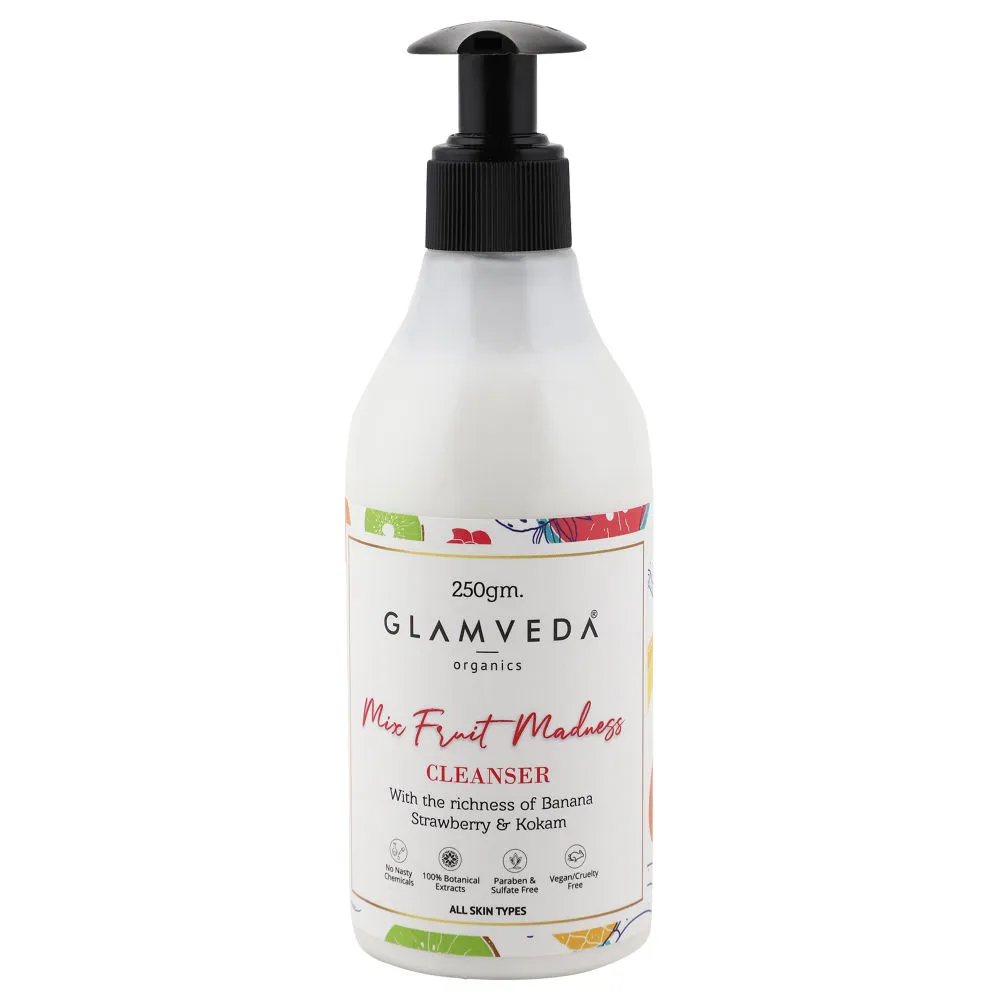 Glamveda Mix Fruit Madness Face Cleanser