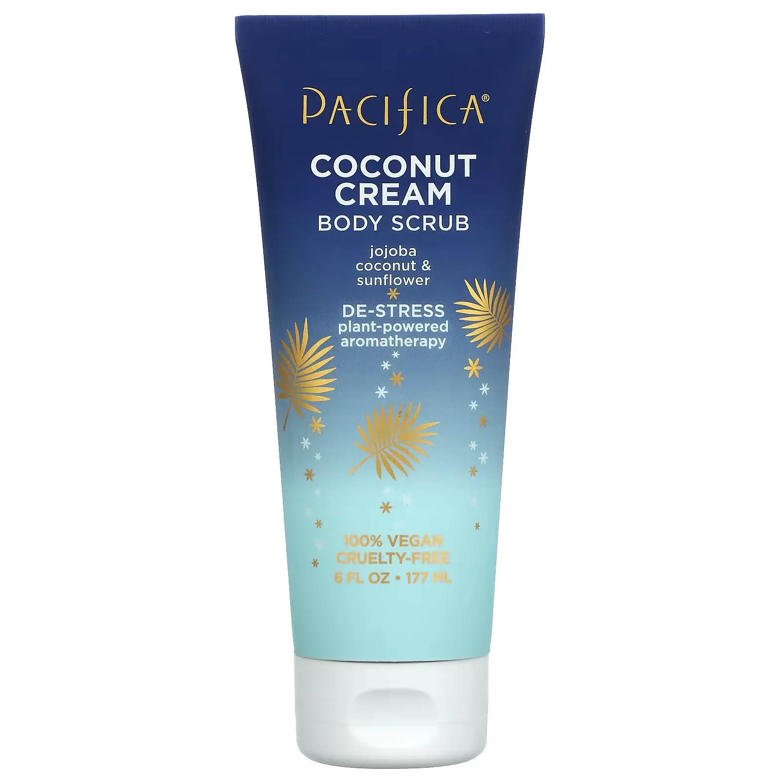 Coconut Cream, Body Scrub, Jojoba, Coconut & Sunflower, 6 fl oz (177 ml)