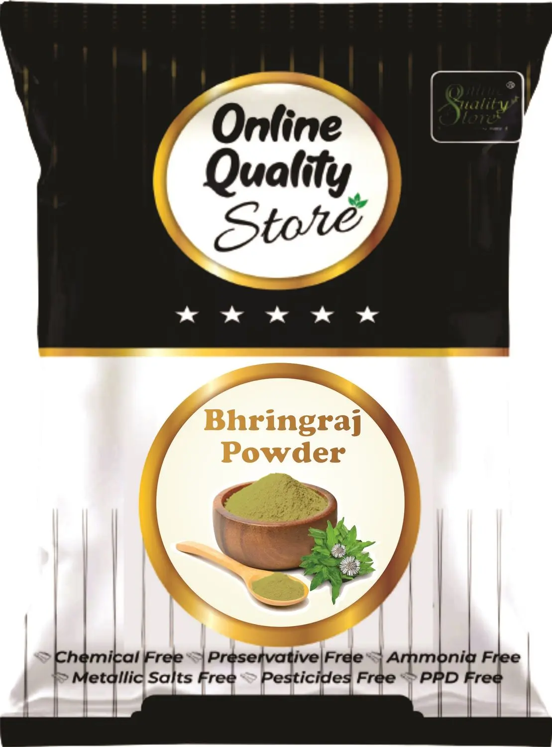 Online Quality Store Bhringraj Powder - 100 g|Bhringraj powder for hair |Eclipta alba for Hair |Hair Pack Powder |hair pack powder |bhringrajasava |bhringraj |natural hair {Bhringraj_powder_100}