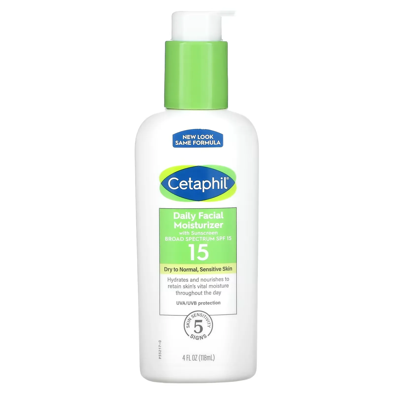 Daily Facial Moisturizer, SPF 15, 4 fl oz (118 ml)