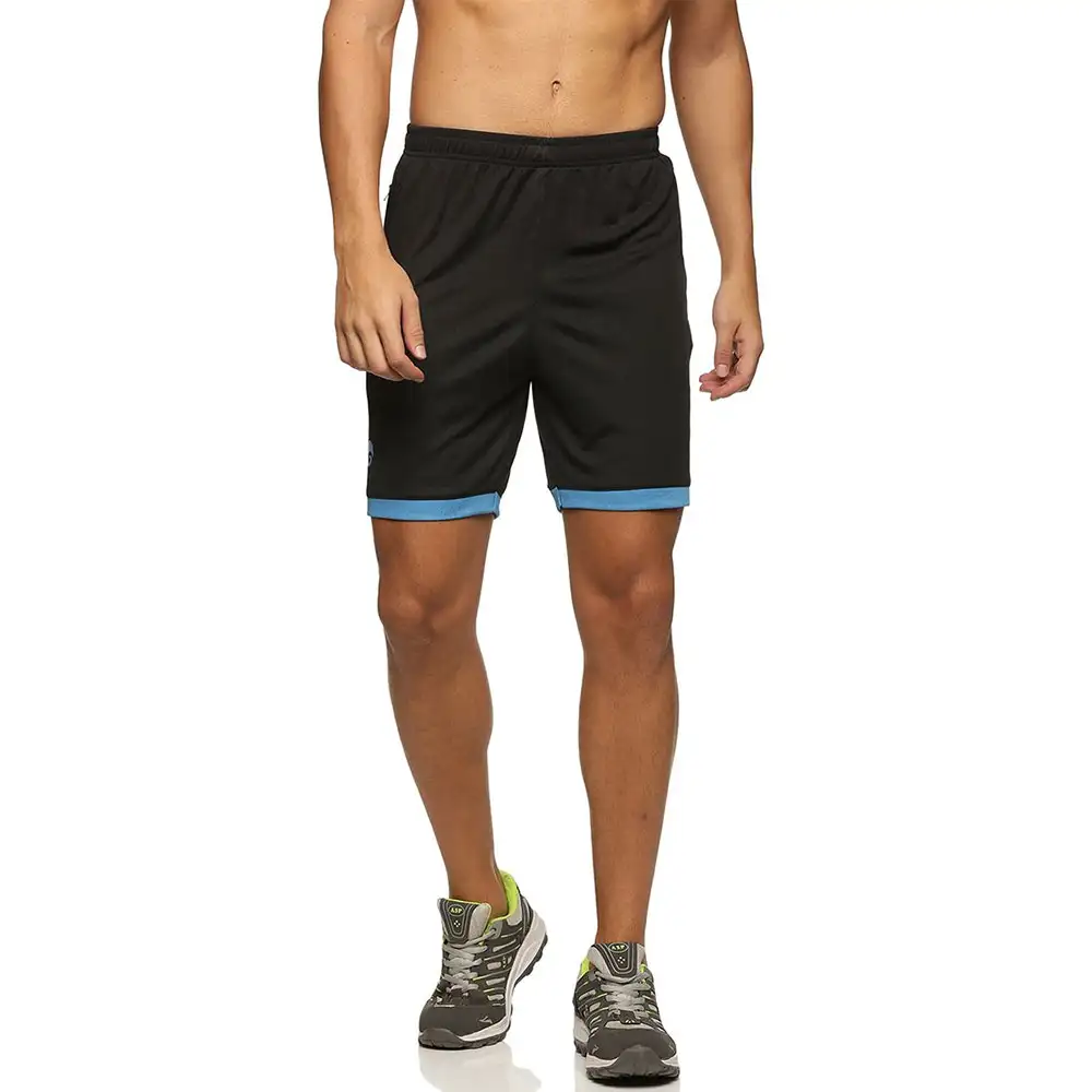 Omtex Royal Casual Sports Shorts for Men,  Large  Black