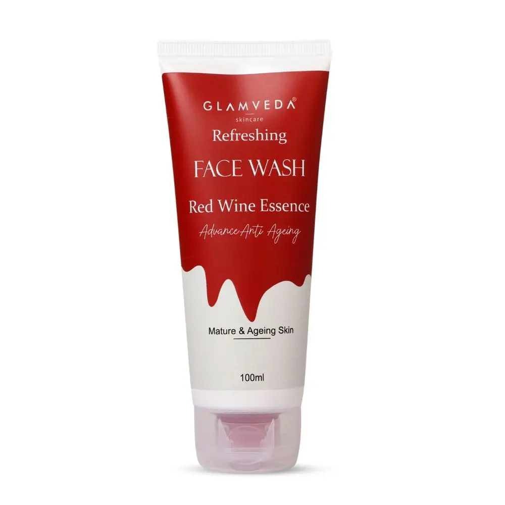 Glamveda Advance Anti Ageing Face Wash Red wine