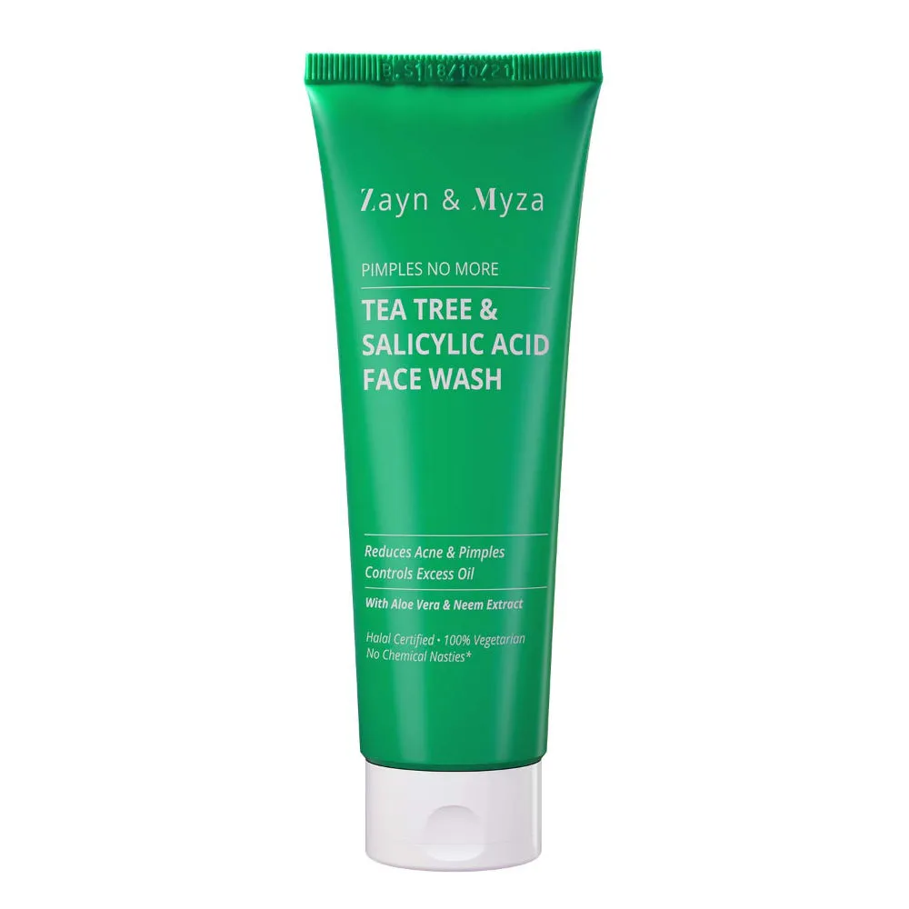 ZM Zayn & Myza Tea Tree & Salicylic Acid Face Wash