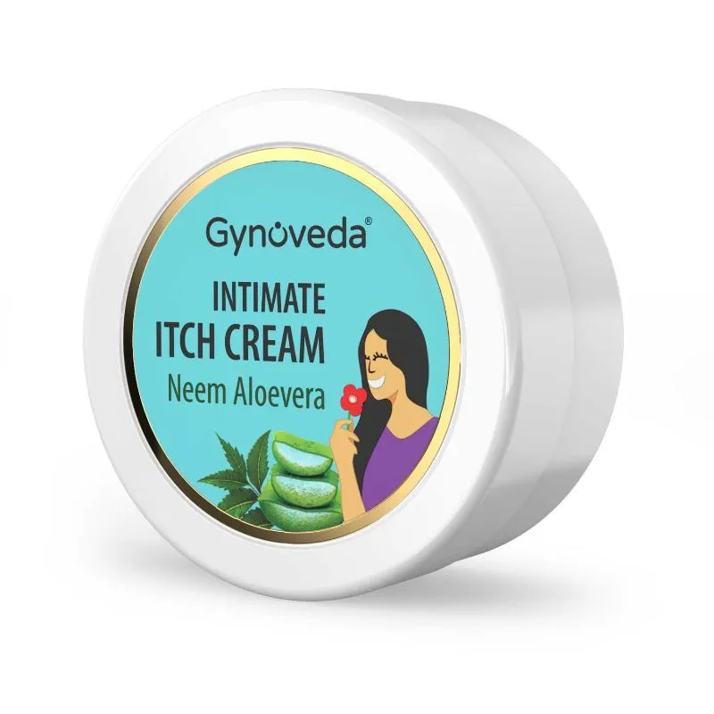 Gynoveda Intimate Itch Cream, with Neem Aloevera Extracts, Kalpha