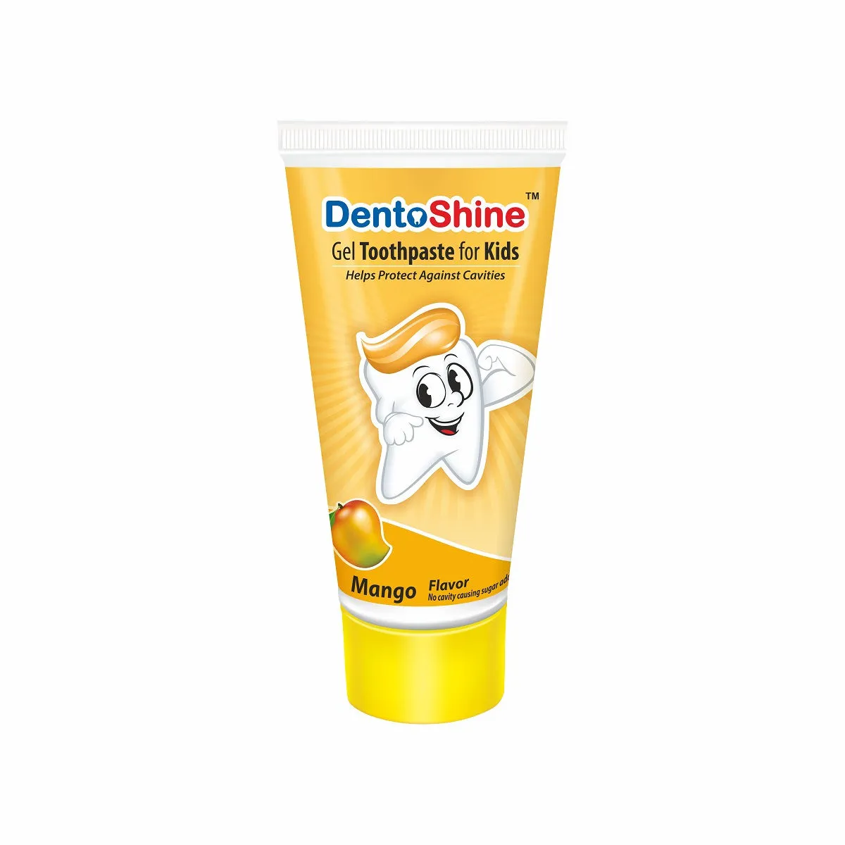 Dentoshine Gel Toothpaste Mango Flavor For Kids