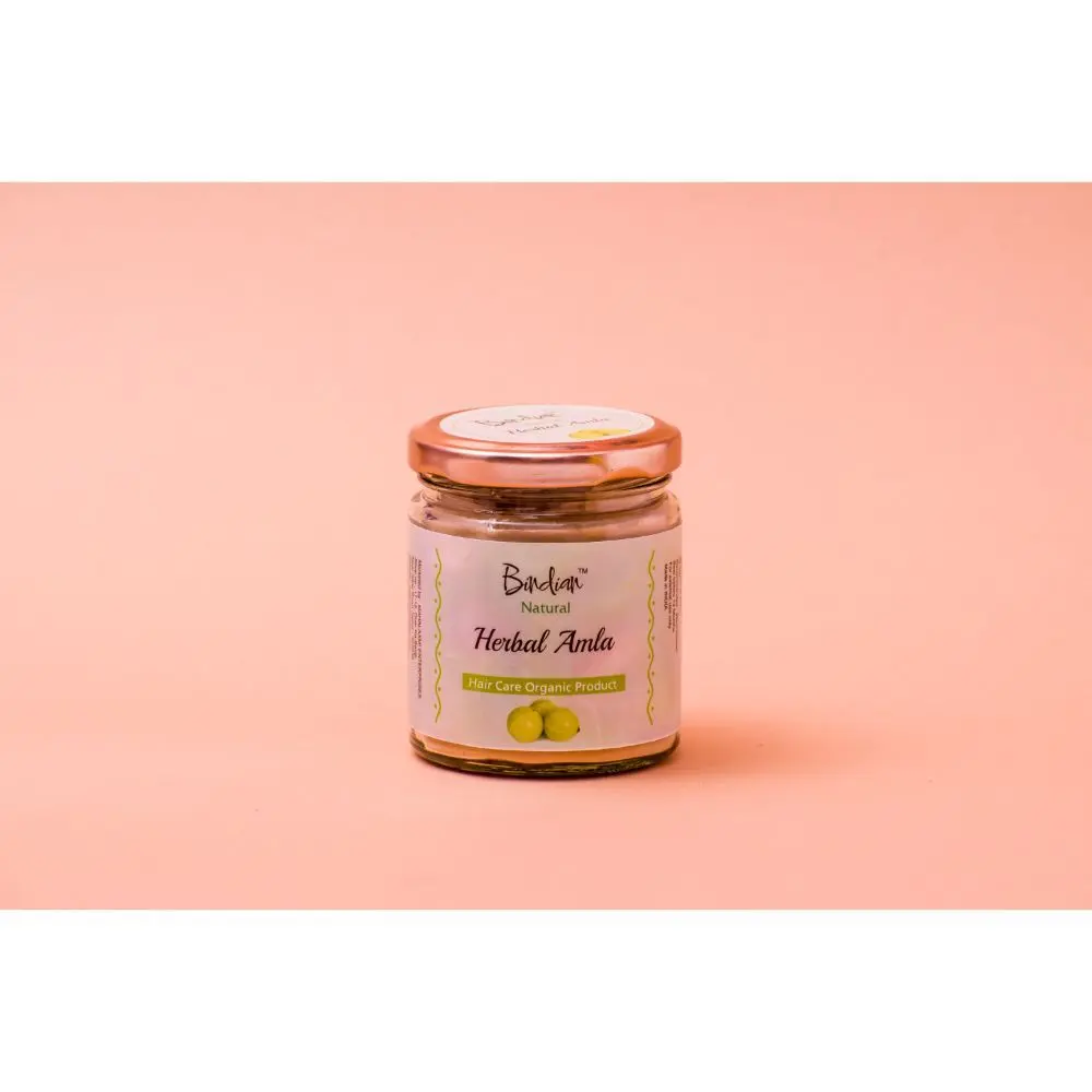 Bindian Organic Amla Powder for Hair Care, Indian Gooseberry powder, Emblica Officinalis 100 gm