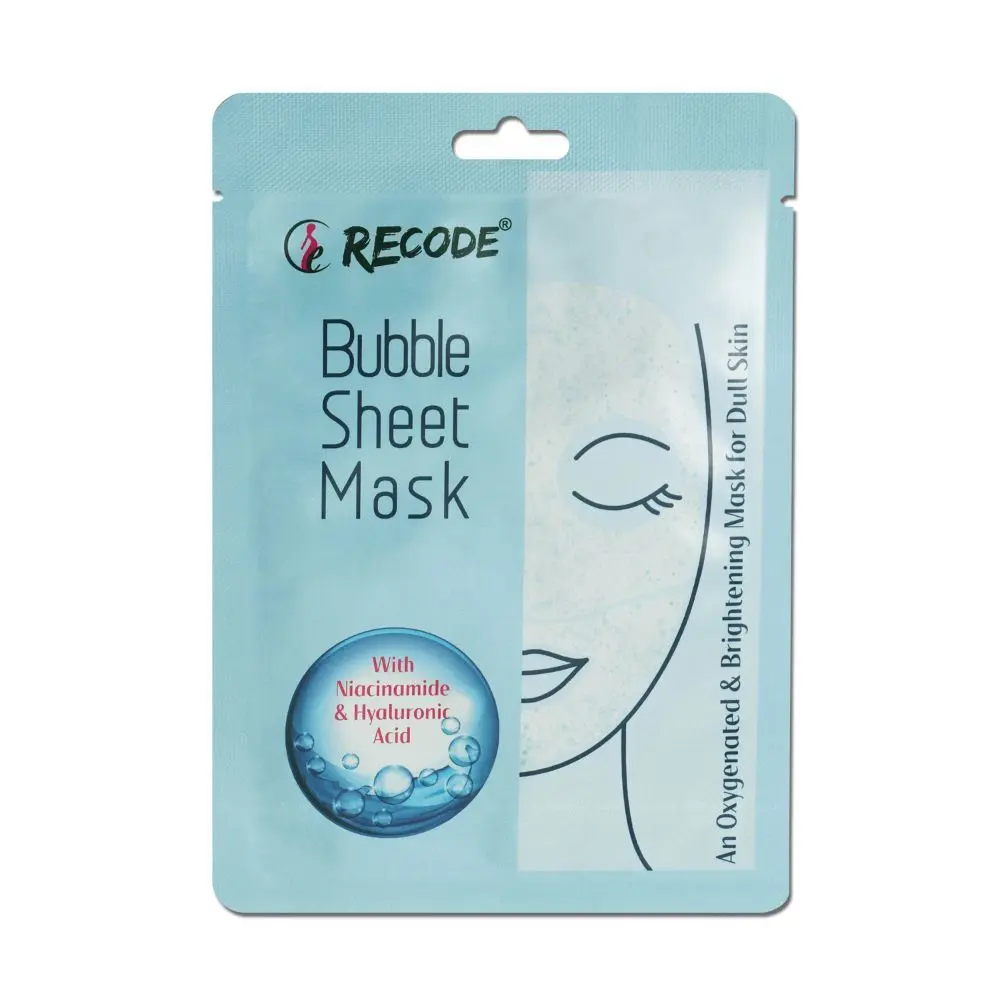 Recode Face Sheet Mask- Bubble Sheet Mask