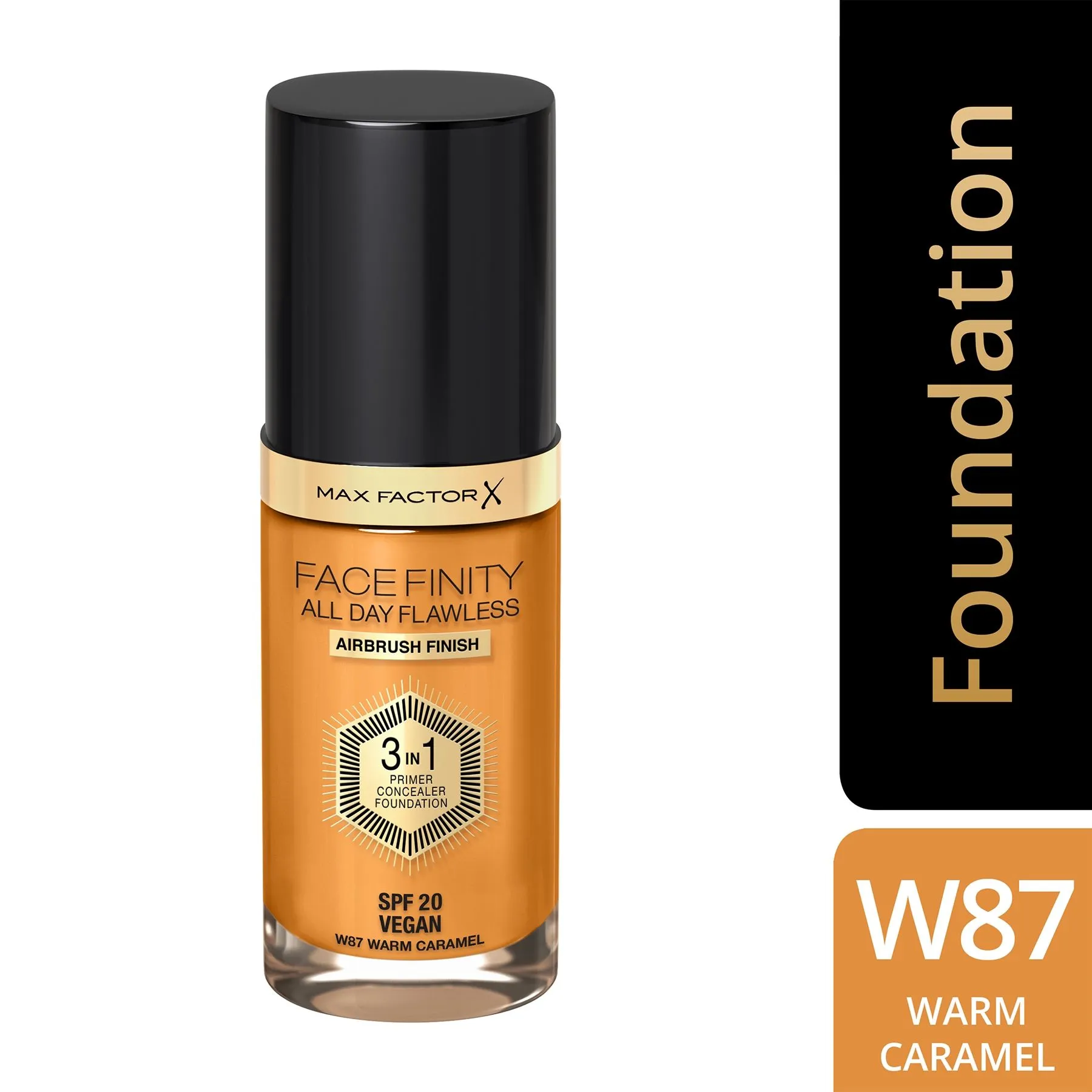 Max Factor Face Finity All Day Flawless 3 In 1 Foundation - Warm Caramel