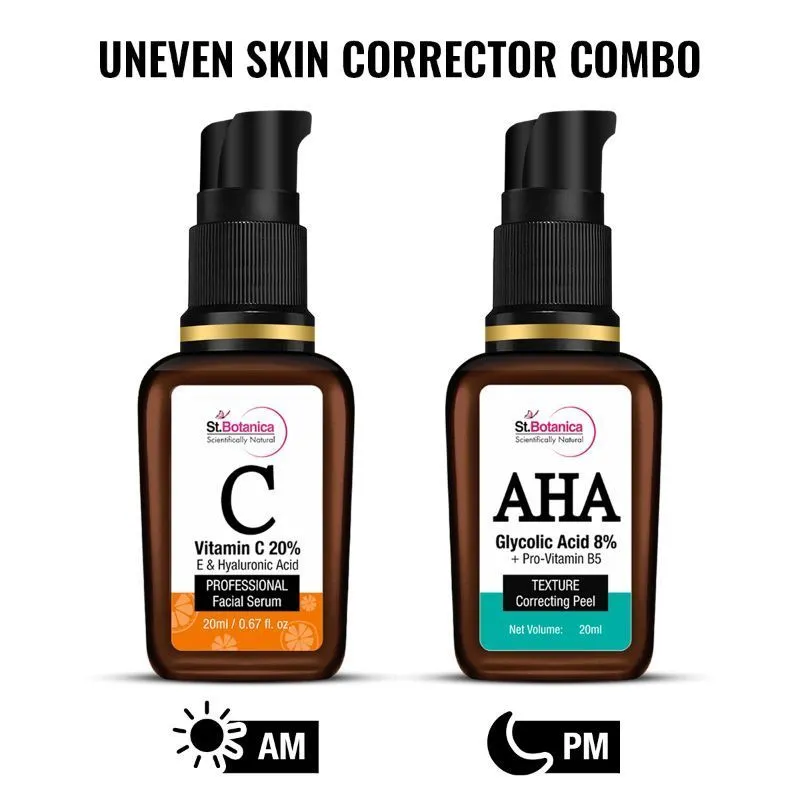 St.Botanica Uneven Skin Corrector Combo