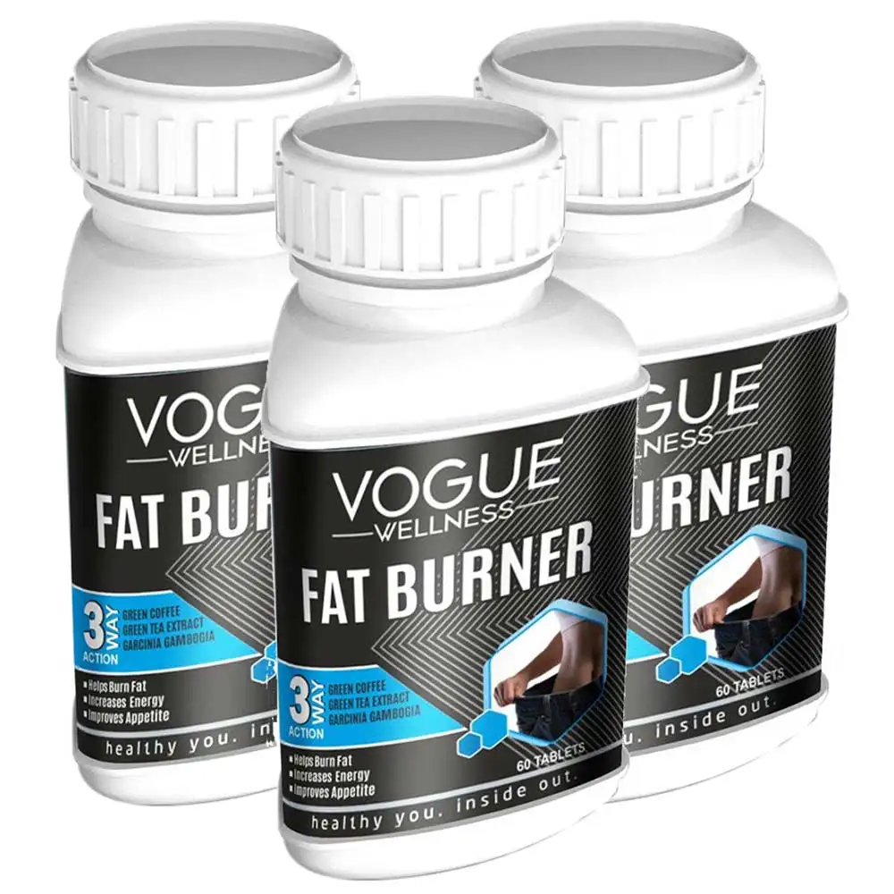 Vogue Wellness Fat Burner - Pack of 3,  60 tablet(s)