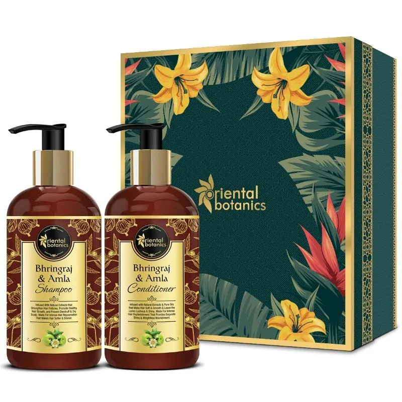 Oriental Botanics Bhringraj & Amla Hair Shampoo + Conditioner