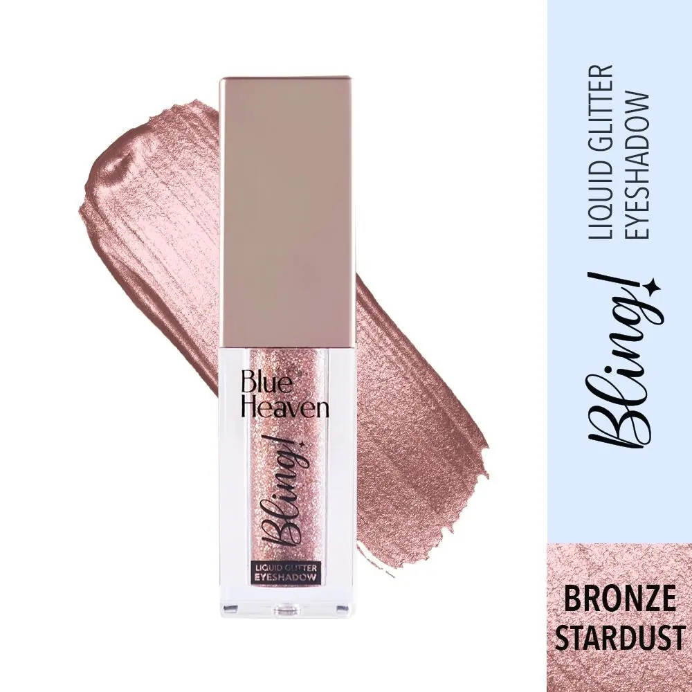 Blue Heaven Bling Liquid Glitter Eyeshadow - 04 Bronze Stardust