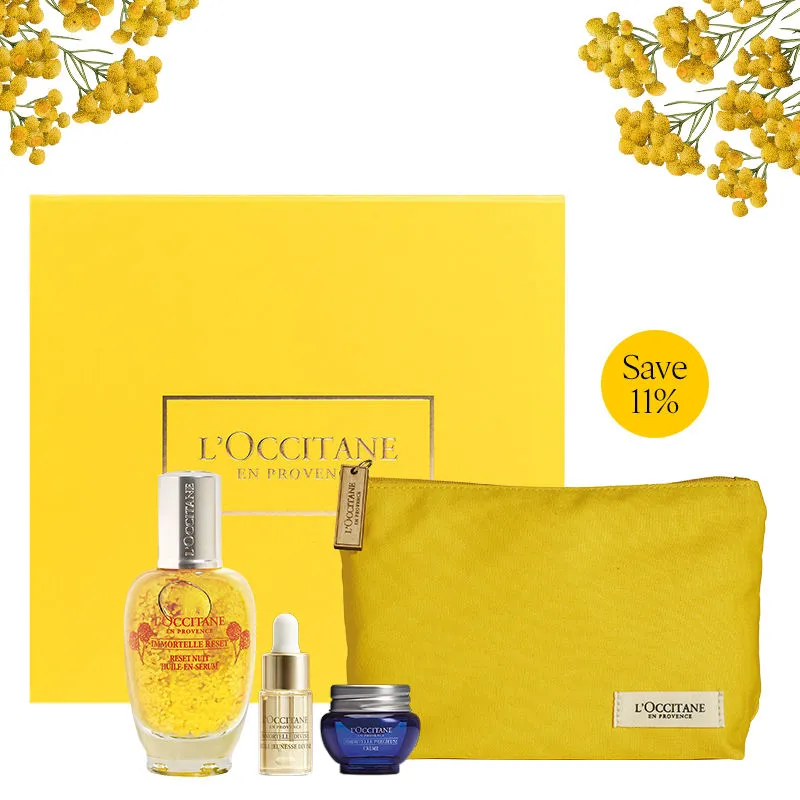 L'Occitane Immortelle Face Care Gift Set