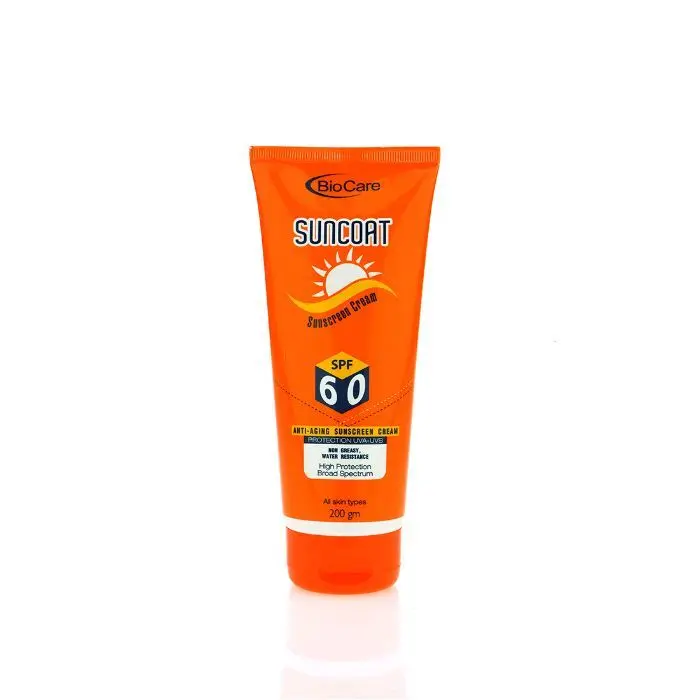 Gemblue Biocare Suncoat Sunscreen Cream SPF60, 200ml