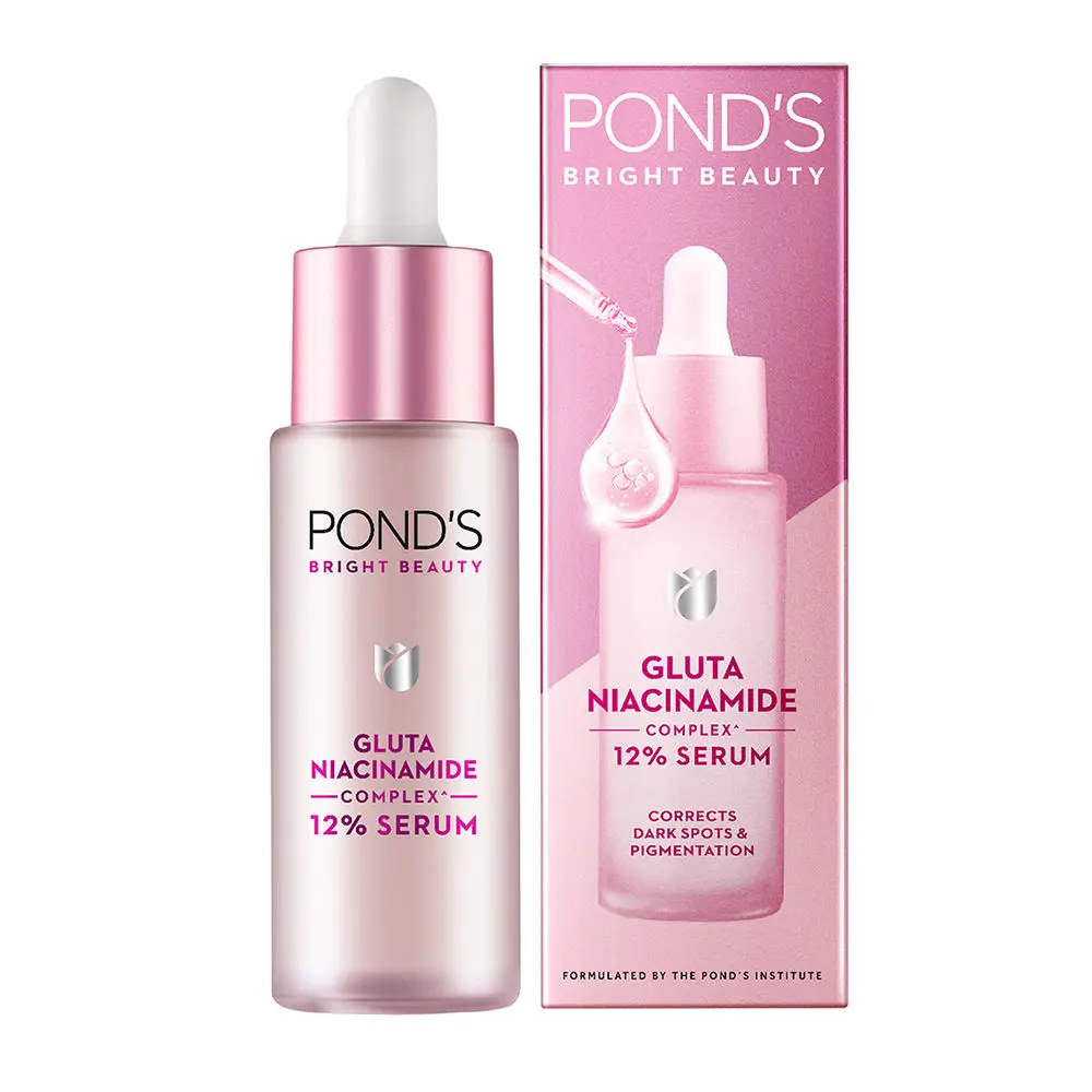 Pond's Bright Beauty gluta niacinamide complex 12% Serum, 28 ml