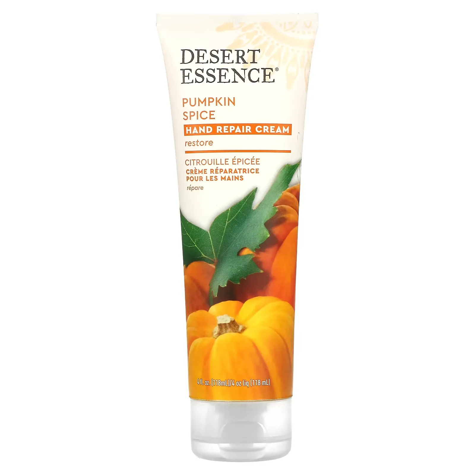 Hand Repair Cream, Pumpkin Spice, 4 fl oz (118 ml)