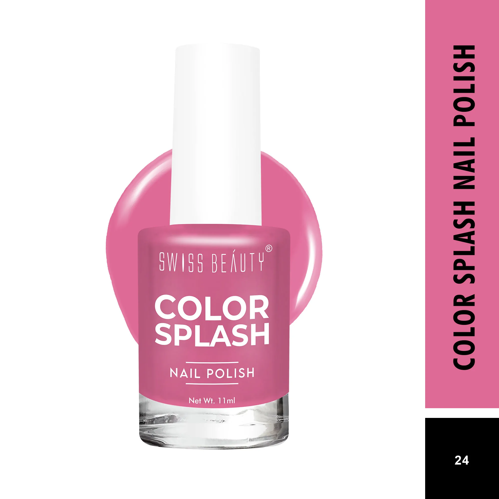 Swiss Beauty Color Splash Nail Polish - Shade-24