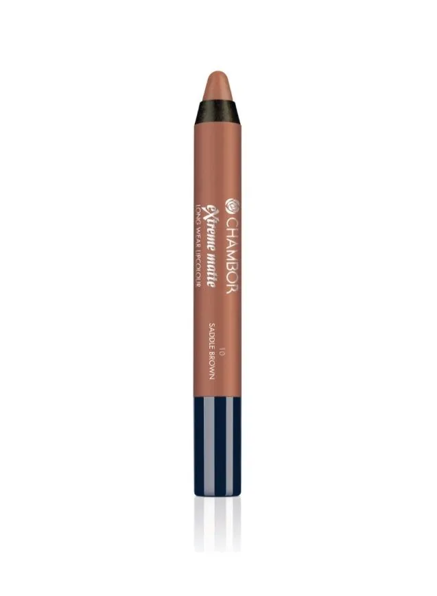 Chambor Extreme Matte Long Wear Lipcolour - Saddle Brown No 10