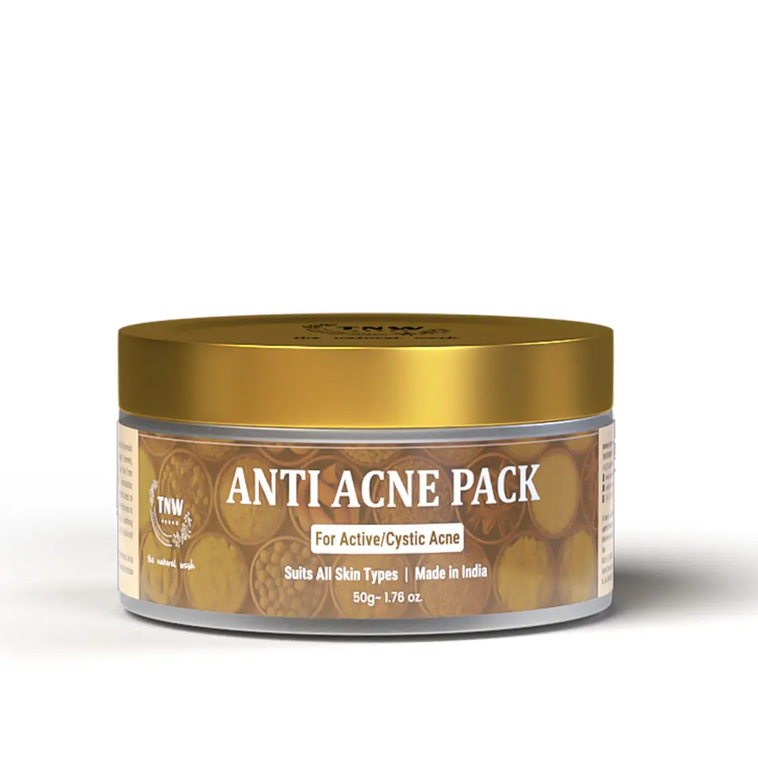 TNW - The Natural Wash Anti-Acne face pack for acne and pimple 50gm