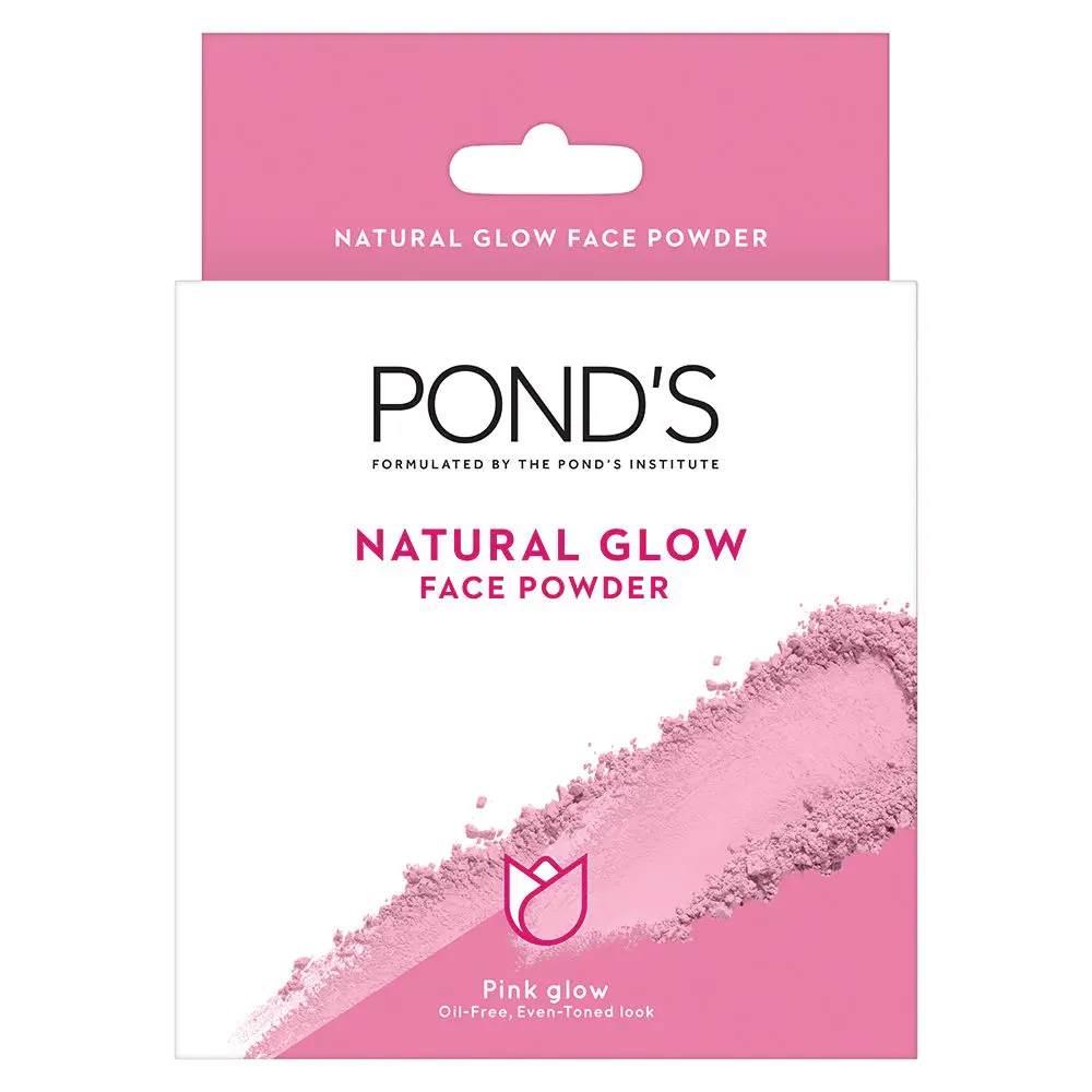 Pond's Natural Glow Face Powder, Pink Glow - 30G