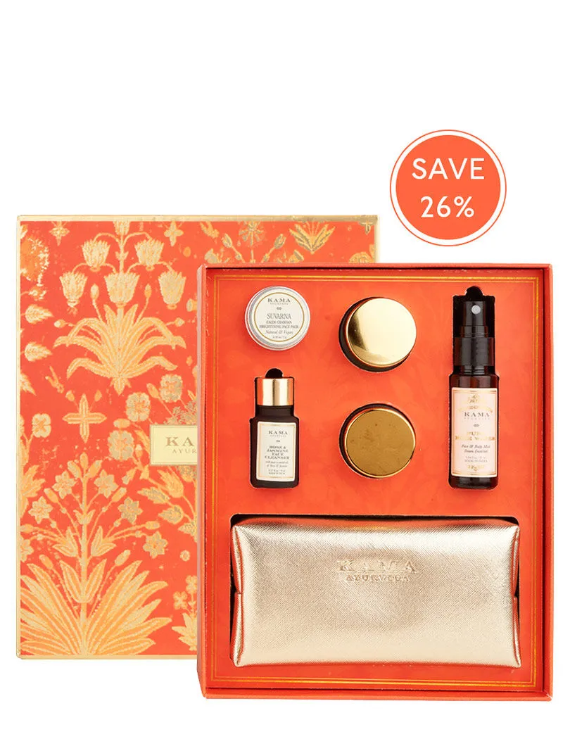 Kama Ayurveda Gold Glow Gift Box