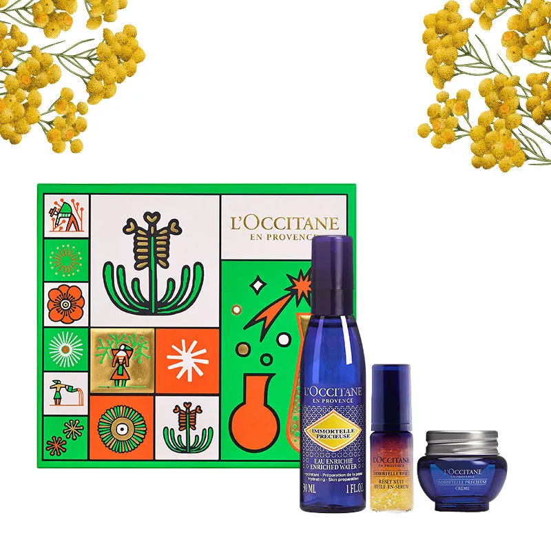 L'Occitane Overnight Skin Reset Collection