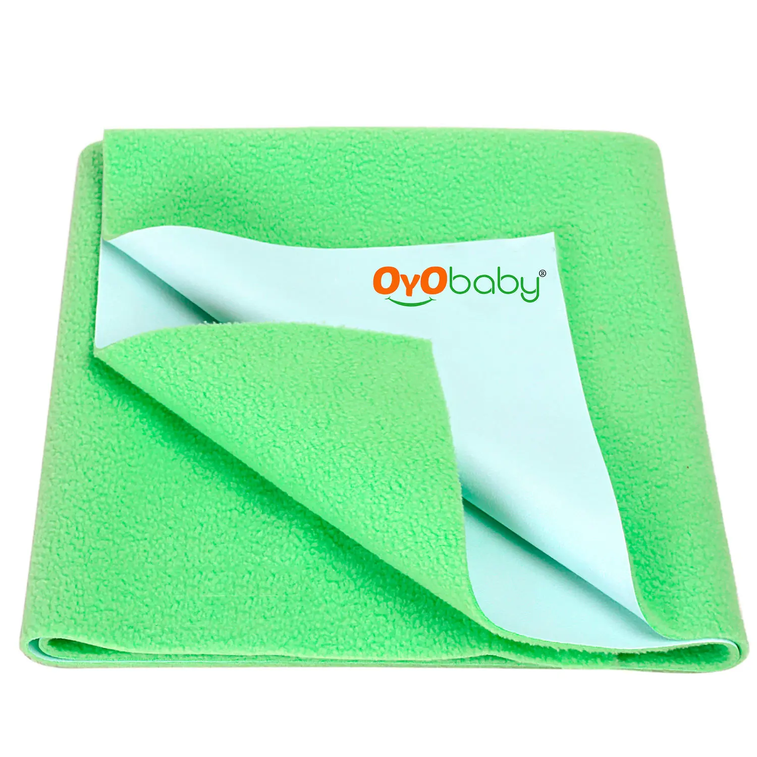 OYO Baby Waterproof Bed Protector Baby Dry Sheet, Extra Large, Light Green (200 cm x 140 cm)