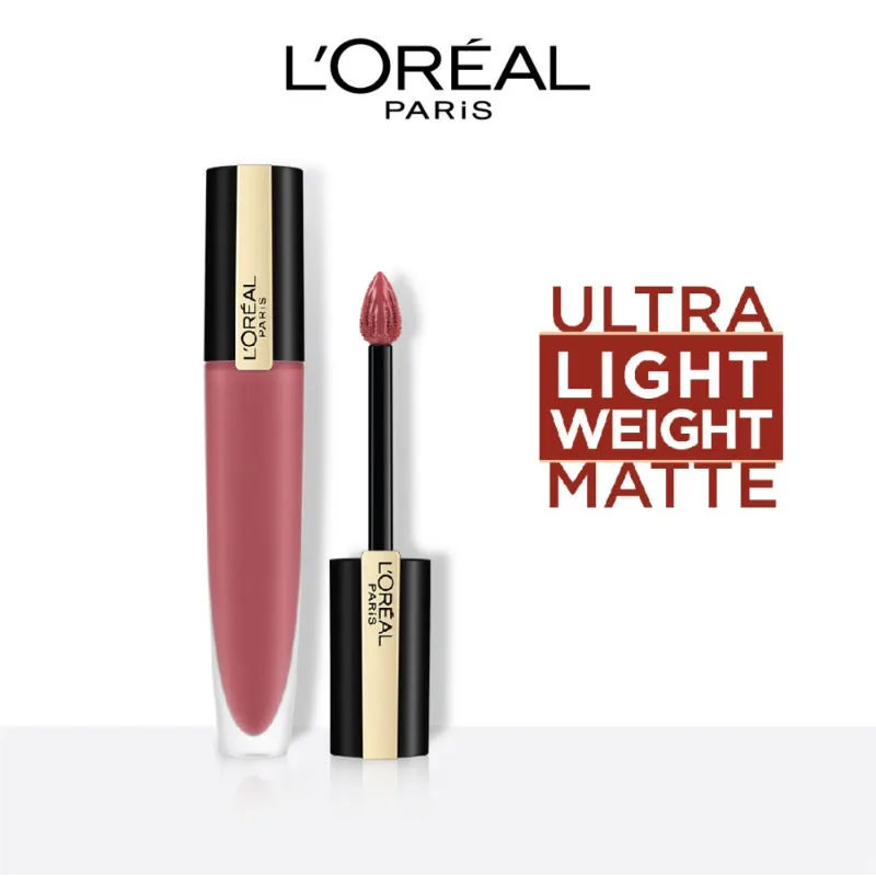 L'Oreal Paris Rouge Signature Matte Liquid Lipstick - 121 I Choose