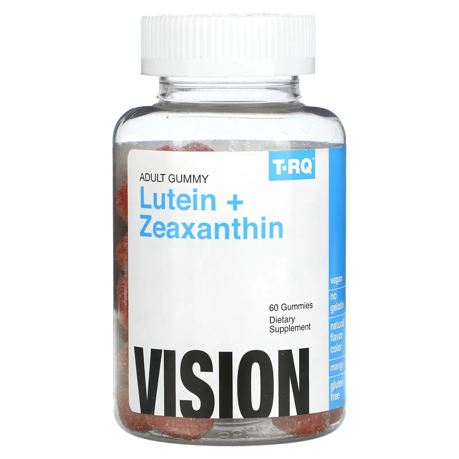 Lutein + Zeaxanthin, Adult Gummy, Mango, 60 Gummies