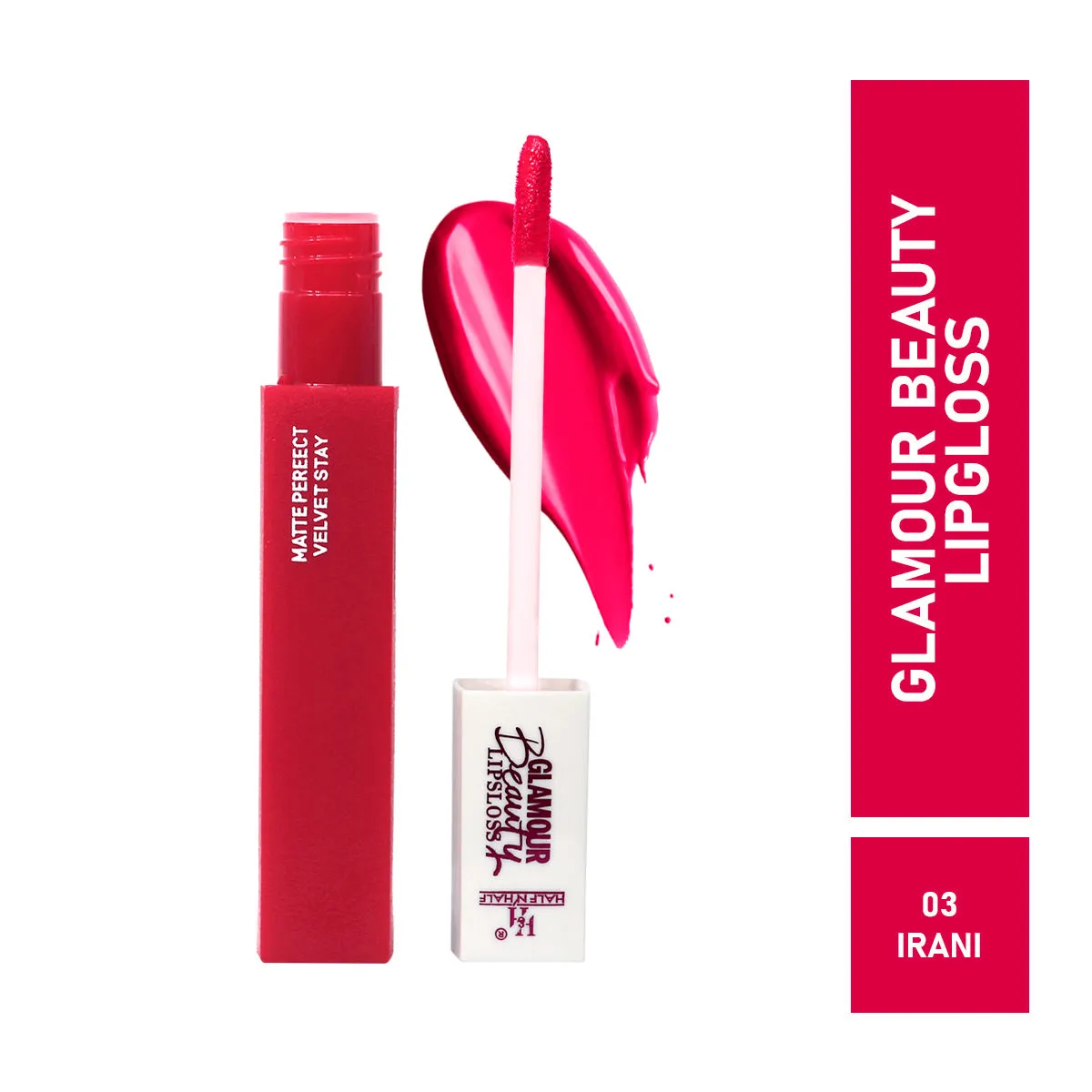 Half N Half Rich Glamour Beauty Lipgloss - Irani