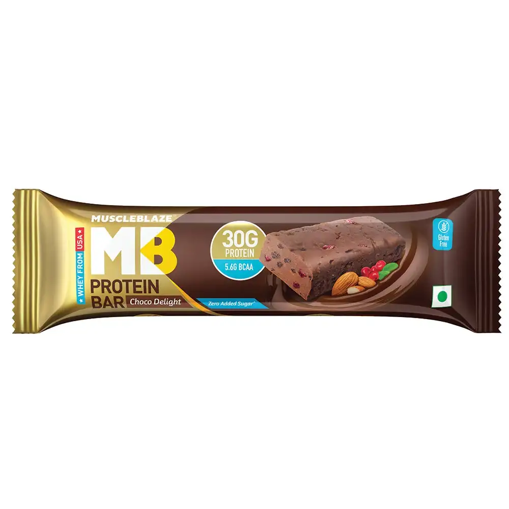 MuscleBlaze Hi-Protein Bar (30g Protein) OP,  1 bar(s)  Choco Delight