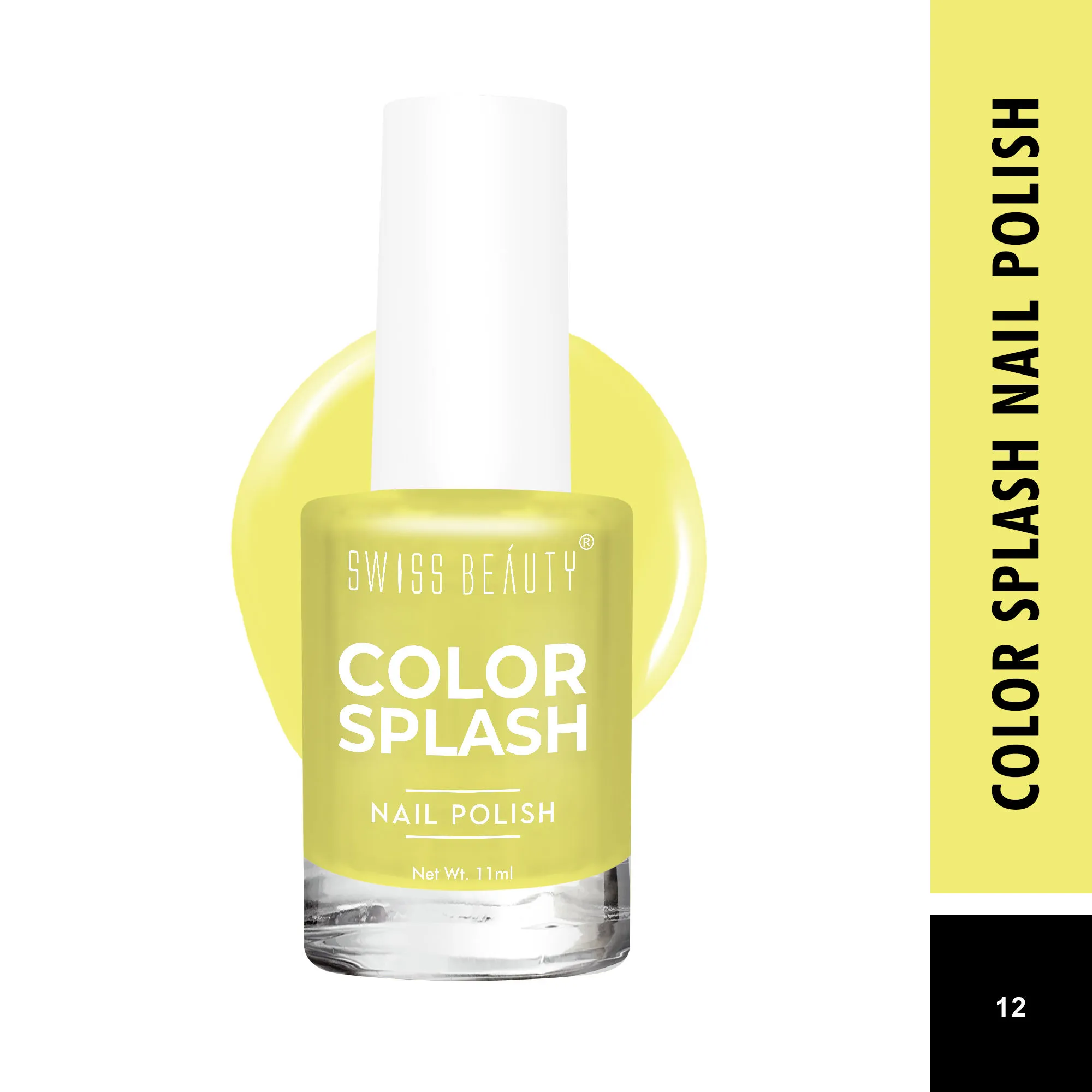 Swiss Beauty Color Splash Nail Polish - Shade-12