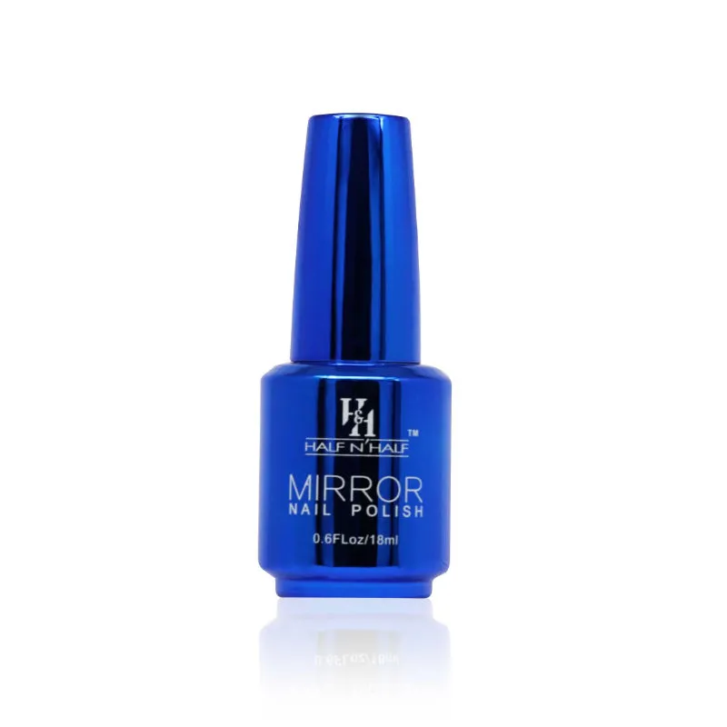 Half N Half Mirror Nail Polish - Blue