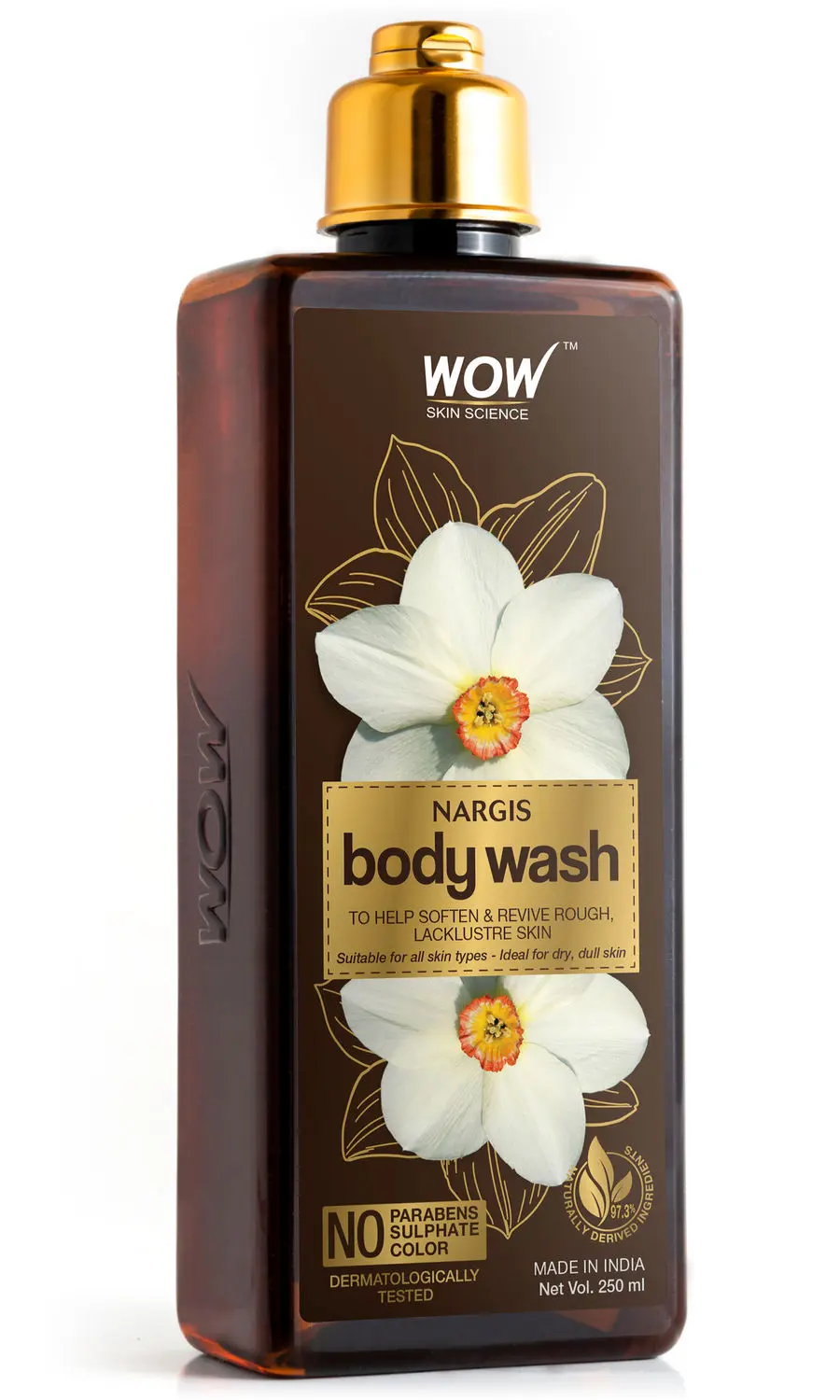 WOW Skin Science Nargis Body Wash - 250mL