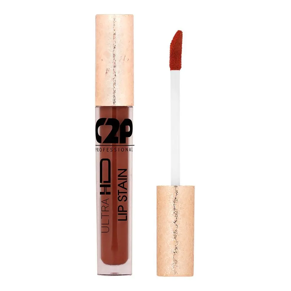 C2P Pro Ultra HD Lip Stain Liquid Lipstick - Teak Trick 04