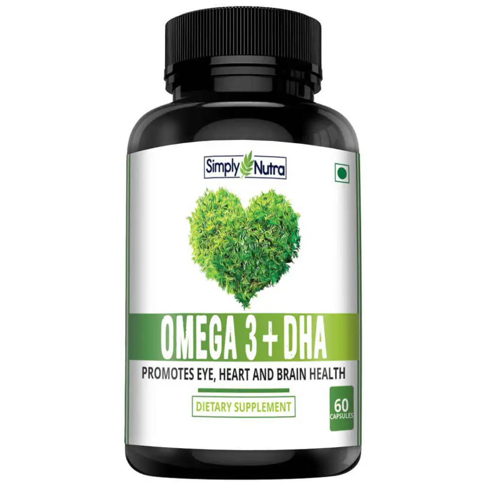 Simply Nutra Omega 3 + DHA,  60 capsules