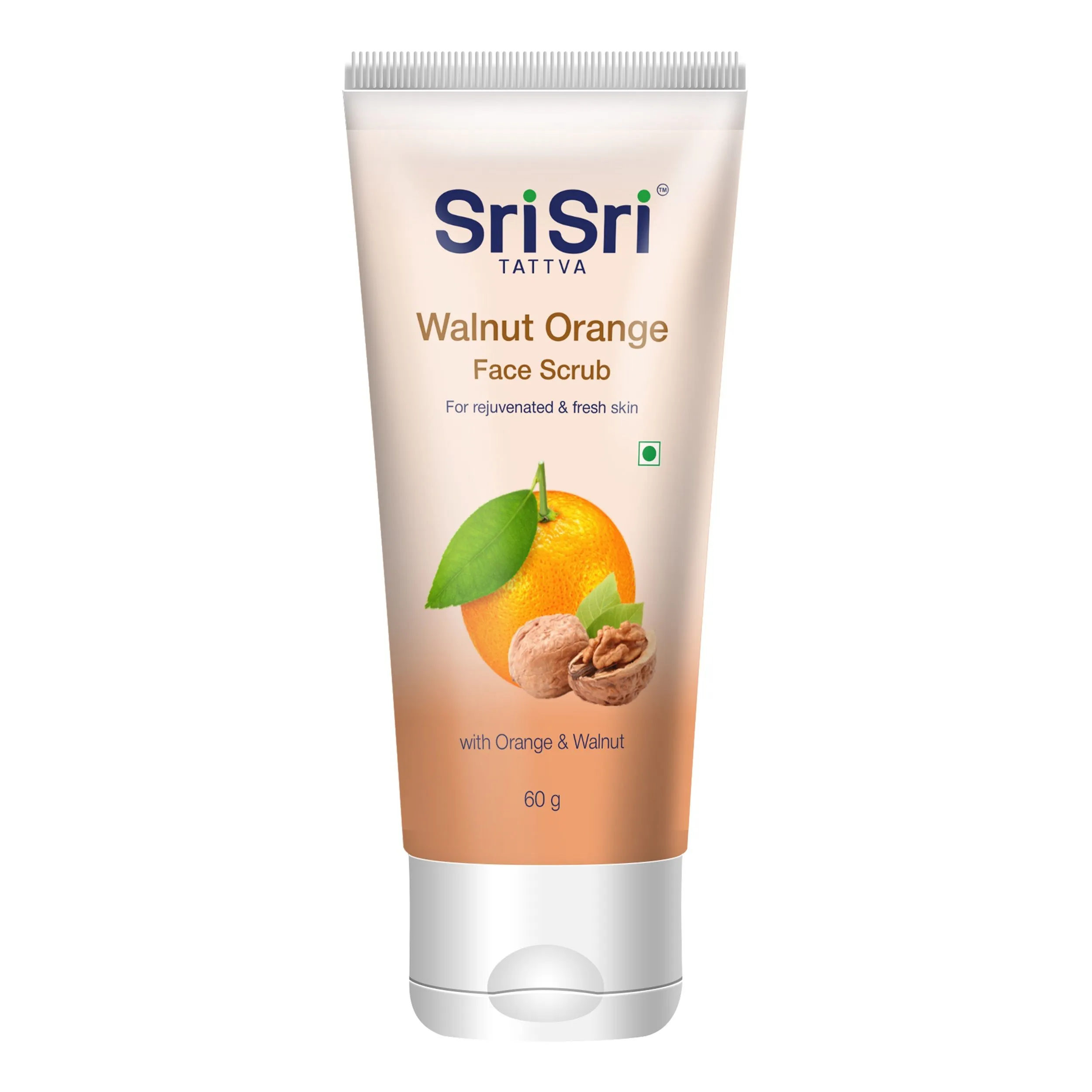 Sri Sri Tattva Walnut Orange Face Scrub