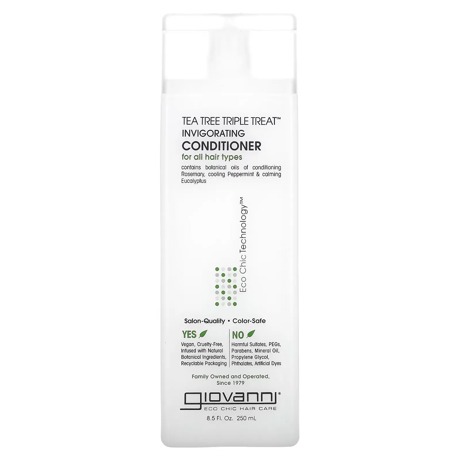 Tea Tree Triple Treat, Invigorating Conditioner, For All Hair Types, 8.5 fl oz (250 ml)