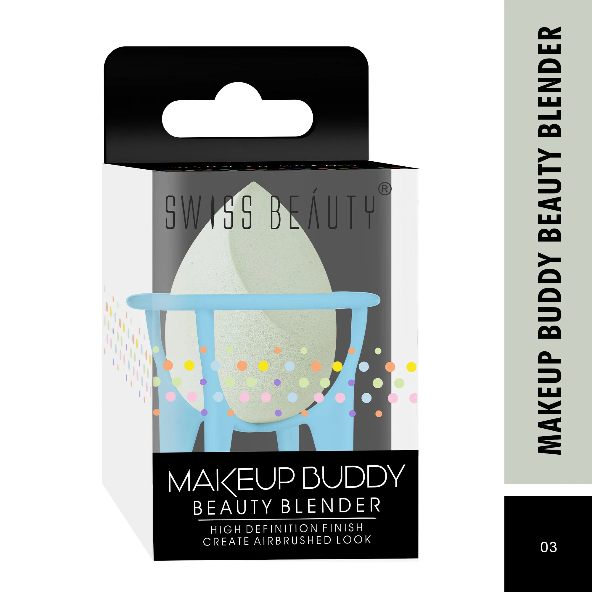 Swiss Beauty Makeup Buddy Beauty Blender - Green