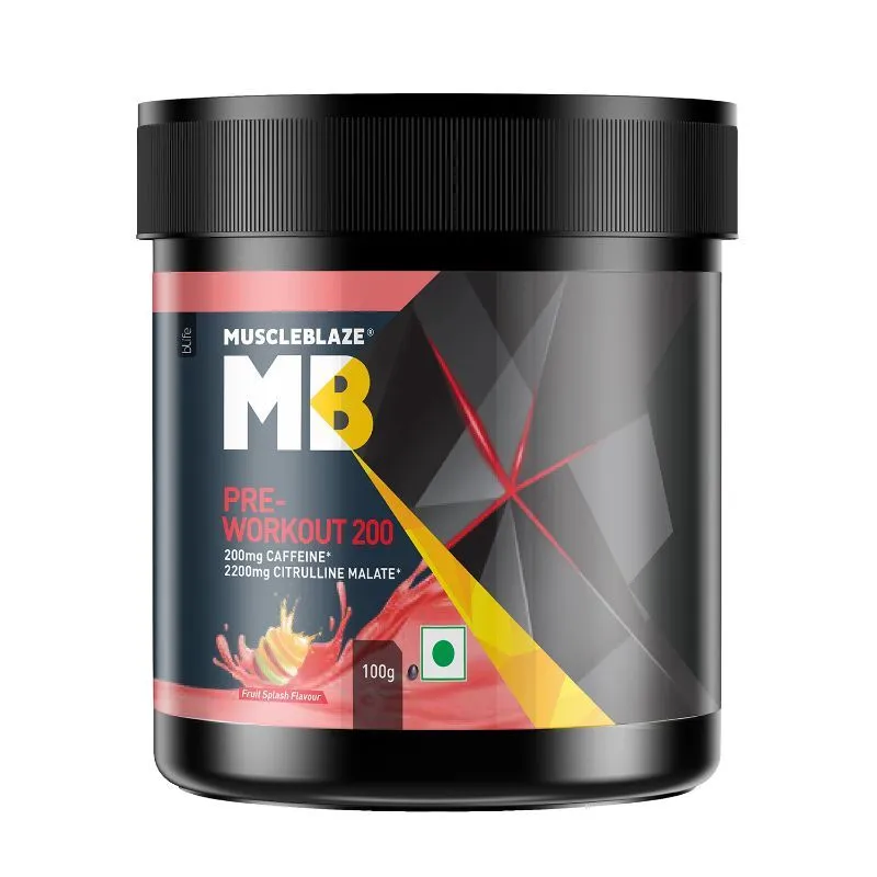 MuscleBlaze Pre Workout - Fruit Splash