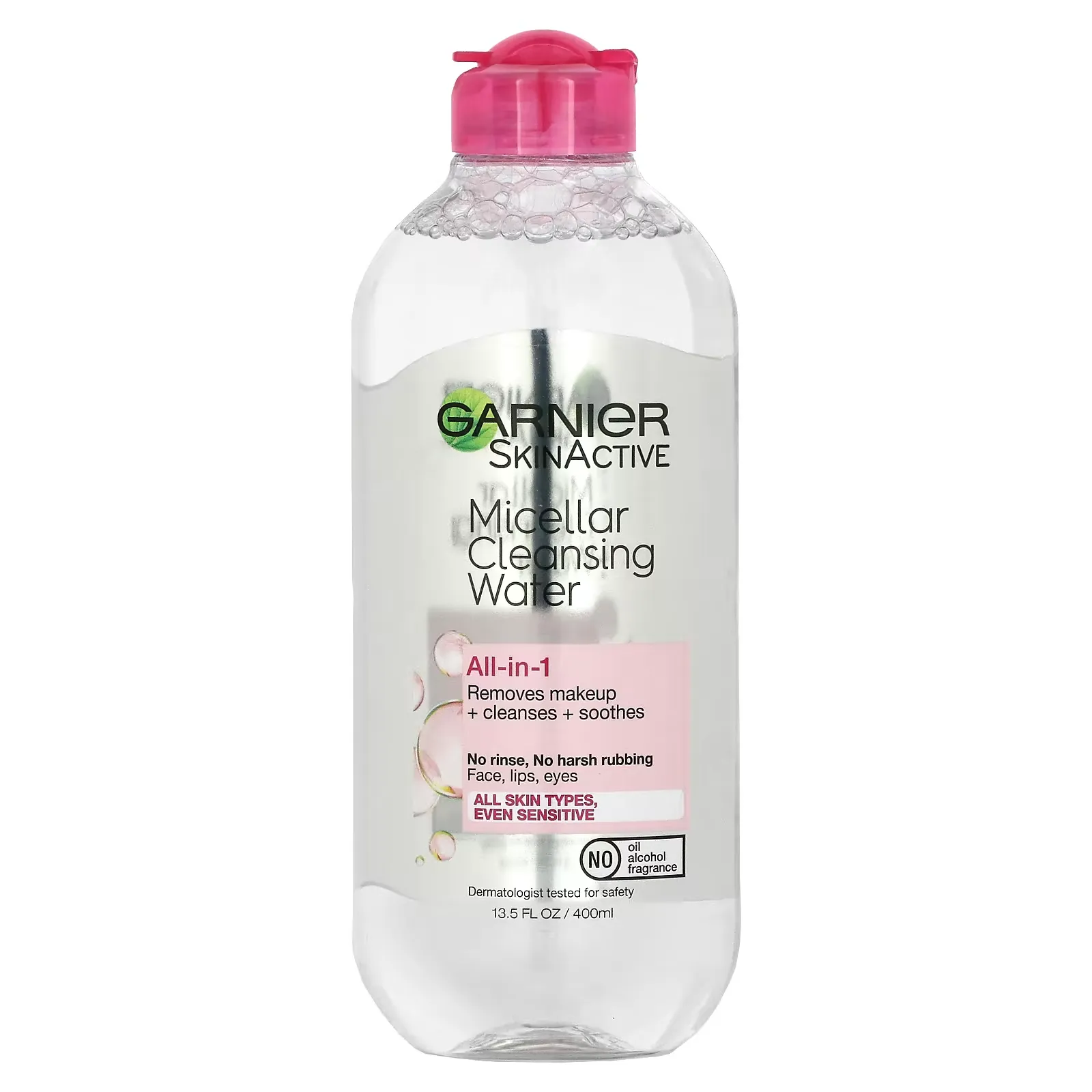 SkinActive, All-in-1 Micellar Cleansing Water, All Skin Types, 13.5 fl oz (400 ml)