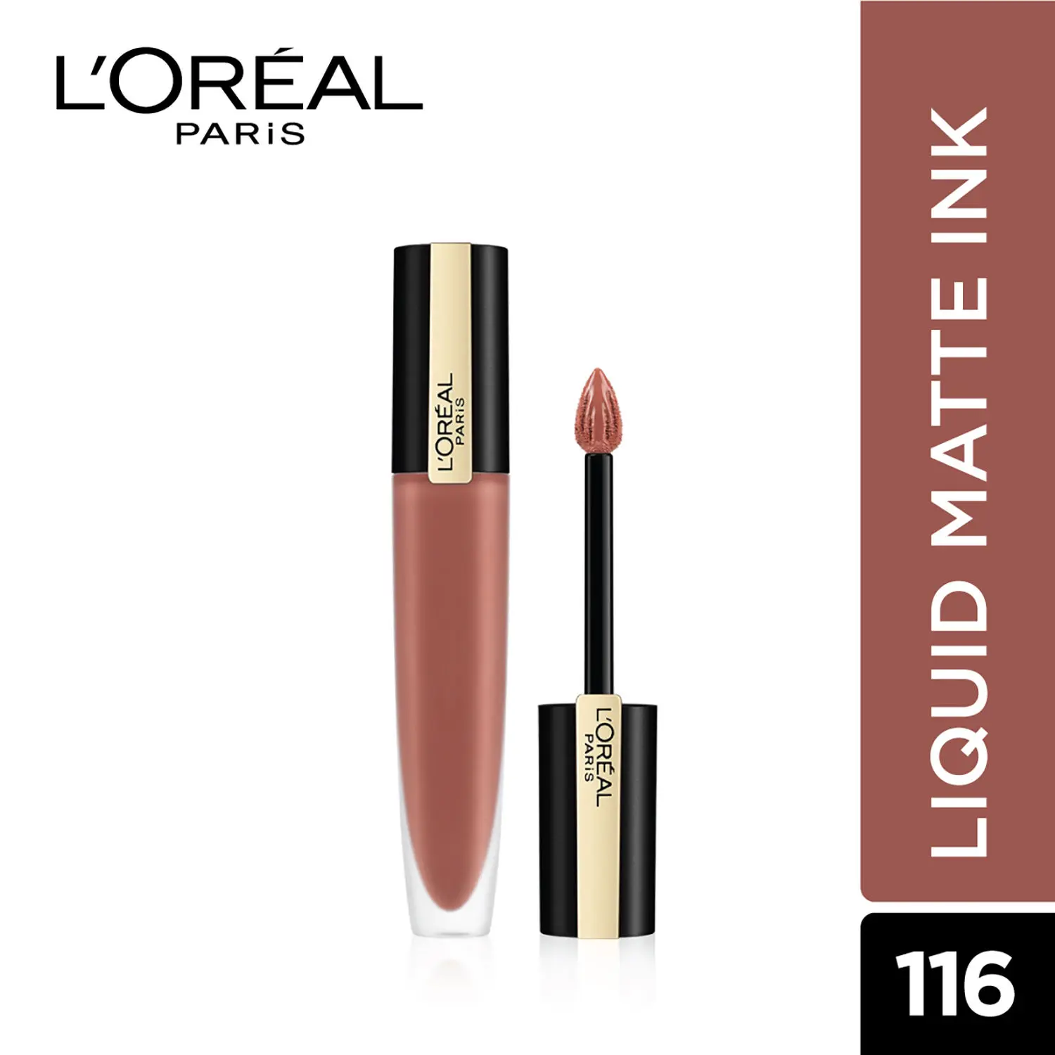 L'Oreal Paris Rouge Signature Matte Liquid Lipstick - I Explore 116 (7 ml)