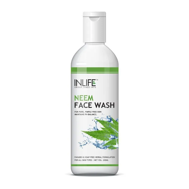 INLIFE Natural Neem Face Wash