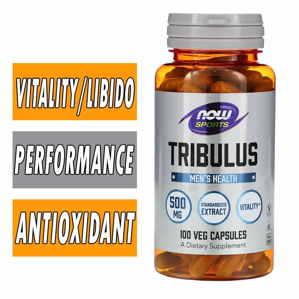 NOW Tribulus - 500 mg - 100 Veg Capsules