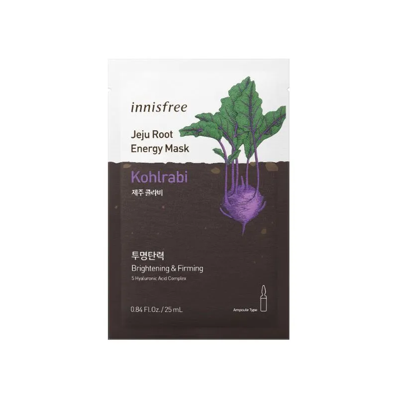 Innisfree Jeju Root Energy Sheet Mask - Kohlrabi