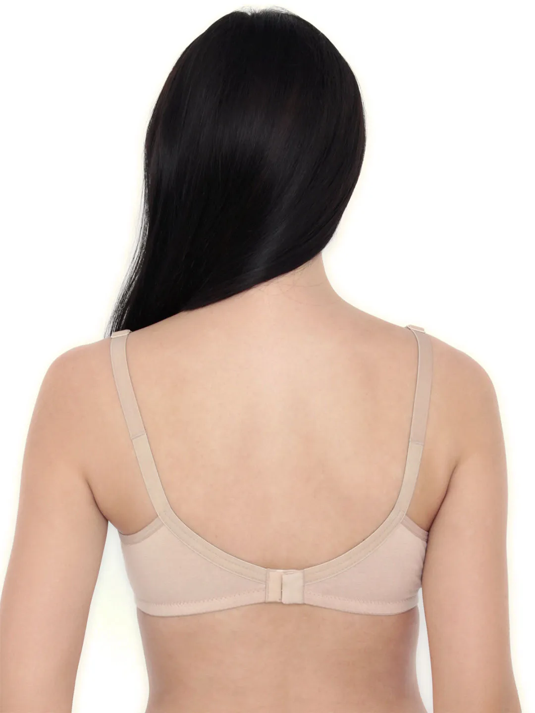 Inner Sense Women's Full Cup Nursing Bra Pack of 2 - Nude (34C)