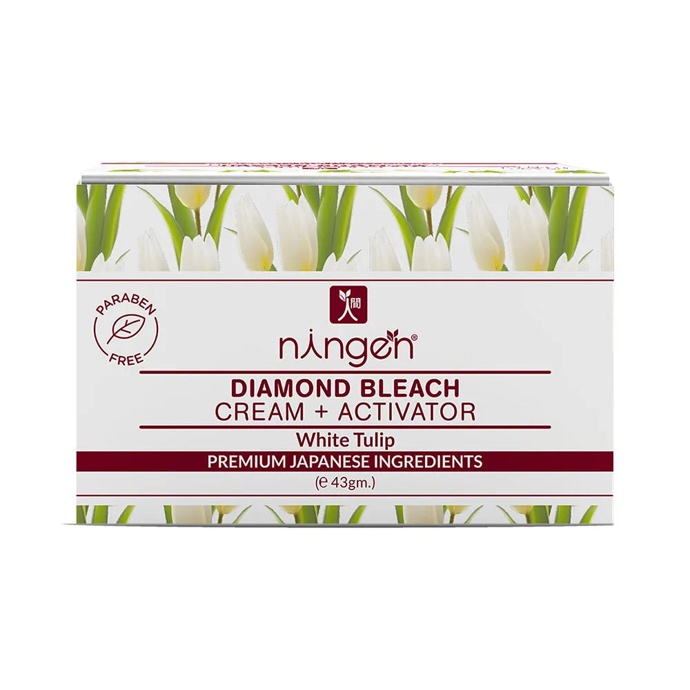 Ningen Diamond Bleach Cream + Activator - White Tulip