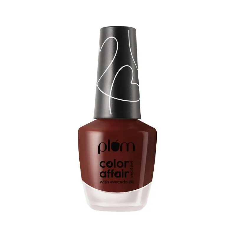 Plum Color Affair Nail Polish - Rich Brew - 140